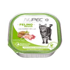 NUPEC Felino Indoor Alimento Húmedo Charola 100 gr